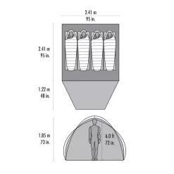 Markisengeschäft -Markisengeschäft msr habitude 4 vierpersonenzelt viermannzelt zelt fuer vier personen familienzelt grosses gruppenzelt 1000 1 23354