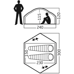Markisengeschäft -Markisengeschäft nordisk otra 2 pu groesse massangaben trekkingzelt 1000 1 22436