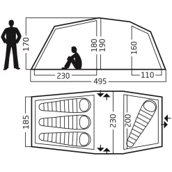 Markisengeschäft -Markisengeschäft nordisk reisa 4 pu groesse massangaben familienzelt 1000 1 22606