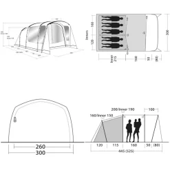 Markisengeschäft -Markisengeschäft outwell ashwood 5 abmessungen 1000 1 24340