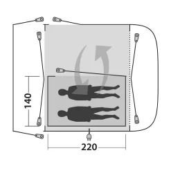 Markisengeschäft -Markisengeschäft outwell inner newburg 240 groesse massagaben schlaf kabine 1000 1 21764